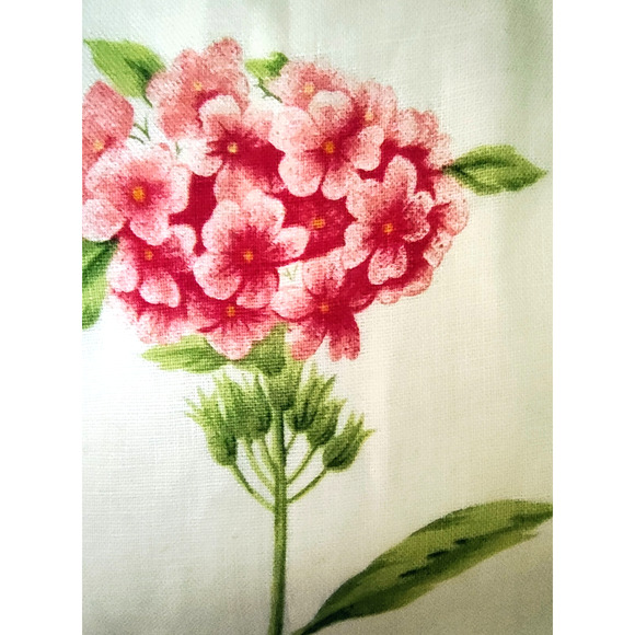 Talbots Linen Skirt Cottagecore Boho Glam Lined Floral Party Beach Casual 10P - Picture 10 of 12